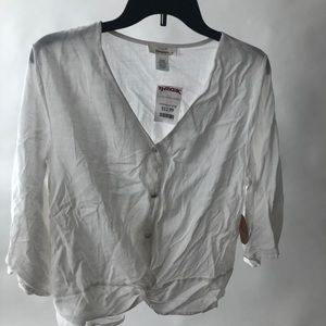 Urban Romantics Linen Blend Shirt